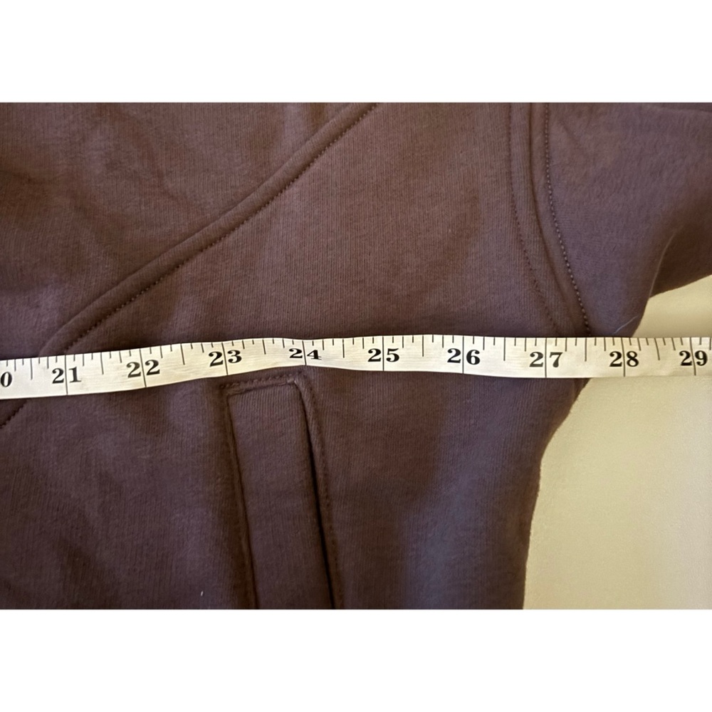 SPANX BoostUp Cotton Fleece Full
Zip Hoodie in Dark Cacao Size 2X Tall ~ NWOT - Picture 8 of 11